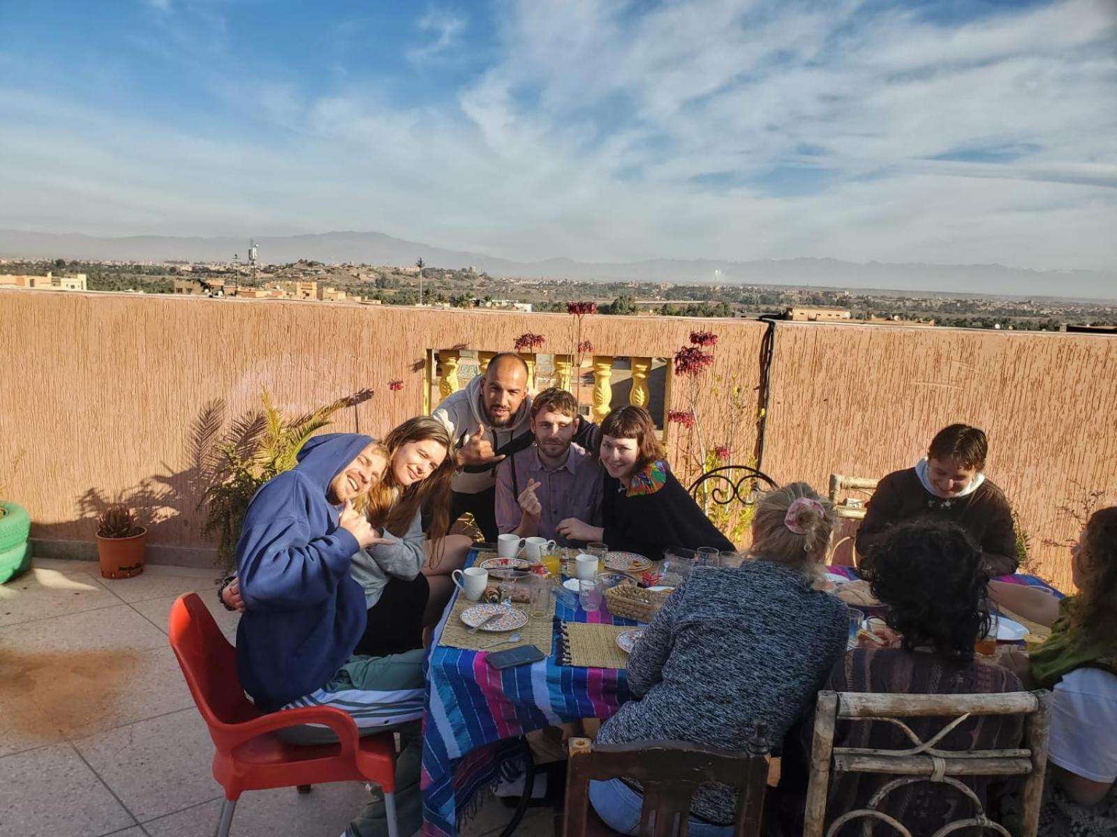 Hostel Afgo Rooftop Uarzazate Exterior foto